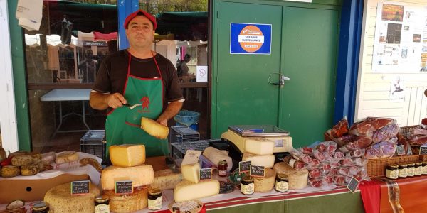 Marché La Jenny, produits Basques, produits locals