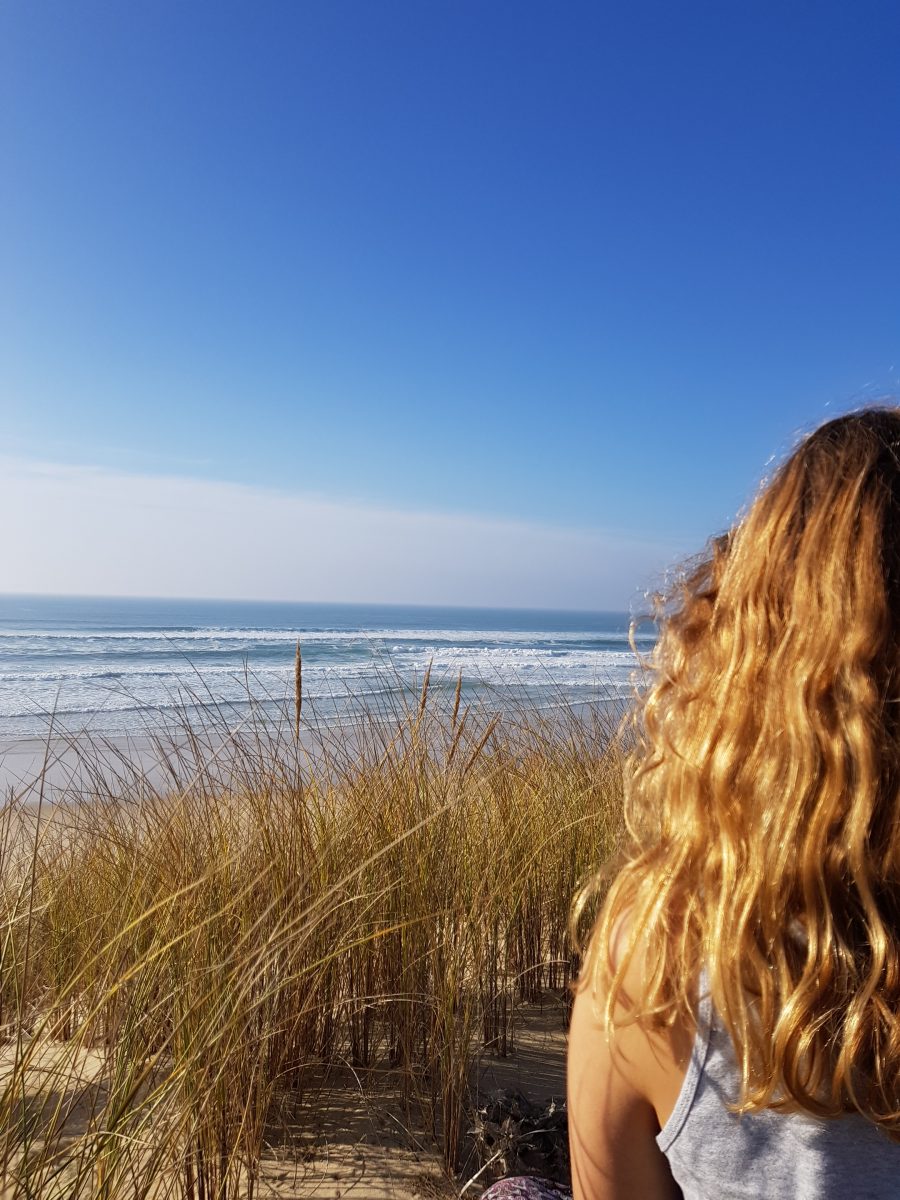 beautiful beach France, non crowded beach, naturist beach near Bordeaux