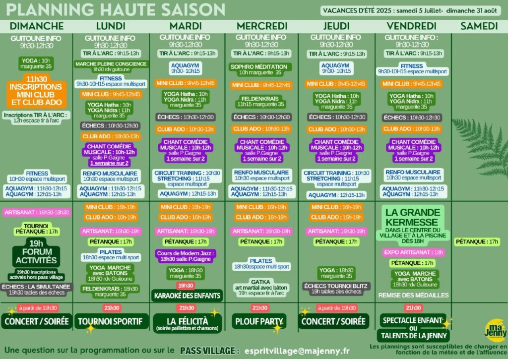 News Juillet
