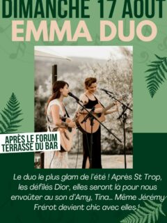 Emma Duo 17 aout